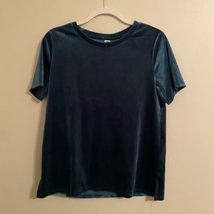 Women’s Short Sleeve Velvet Top by Old Navy